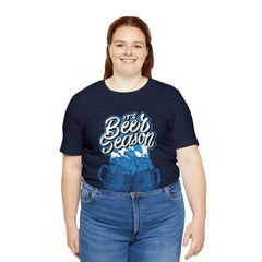 Beer Season Blue Shirt | Drink Beer Unisex T-Shirt