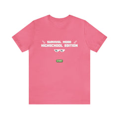 Highschool Survival Mode Shirt | Minecraft School Unisex T-Shirt
