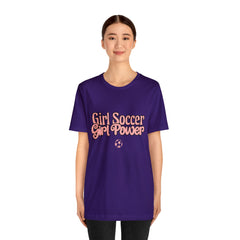 Girl Soccer Girl Power Shirt | Women Soccer T-Shirt