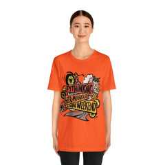 Beer and Motorcycle Shirt | Drink Beer Unisex T-Shirt