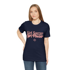 Girl Soccer Girl Power Shirt | Women Soccer T-Shirt