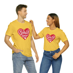 Family Reunion Heart Shirt | Family Love Unisex T-Shirt