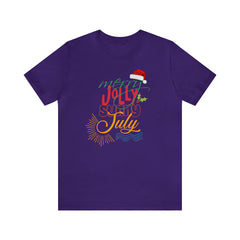 Merry Sunny July Shirt | Christmas in July Statement T-Shirt