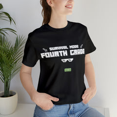 Fourth Grade Survival Mode | Minecraft Unisex T-Shirt