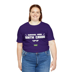 Sixth Grade Survival Mode Shirt | Minecraft School Unisex T-Shirt