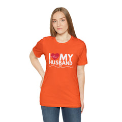 I Love My Husband Shirt | Couple Love T-Shirt, Pair Husband Wife Matching Shirt