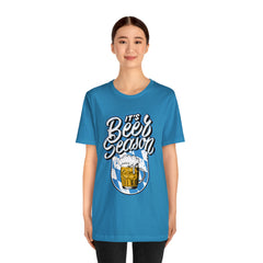 Beer Season Blue Shirt 2 | Drink Beer Unisex T-Shirt