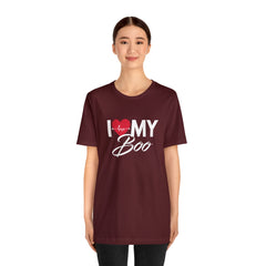 I Love My Boo Shirt | Couple Love T-Shirt, Pair Girlfriend Boyfriend Matching Shirt