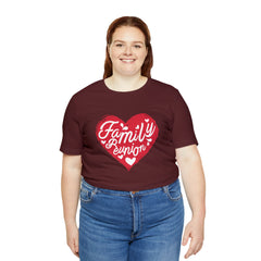 Family Reunion Heart Shirt | Family Love Unisex T-Shirt