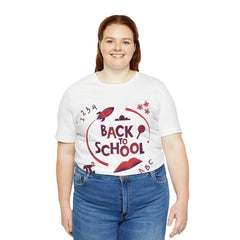 Back to School Subjects Shirt | Back to School Rocket Unisex T-Shirt