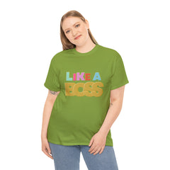Like A Boss Shirt | Colorful Boss Vibes Statement Tee