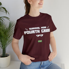 Fourth Grade Survival Mode | Minecraft Unisex T-Shirt
