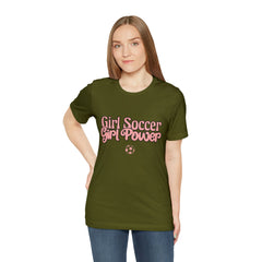 Girl Soccer Girl Power Shirt | Women Soccer T-Shirt