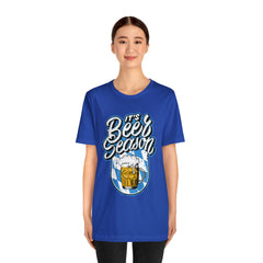 Beer Season Blue Shirt 2 | Drink Beer Unisex T-Shirt