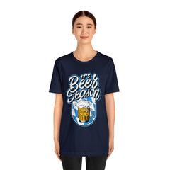 Beer Season Blue Shirt 2 | Drink Beer Unisex T-Shirt