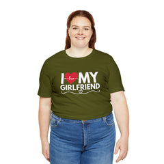 I Love My Girlfriend Shirt | Couple Love T-Shirt, Pair Girlfriend Boyfriend Matching Shirt