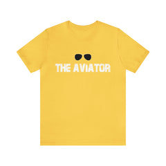 The Aviator Pilot Glasses Shirt | Airplane Pilot T-Shirt
