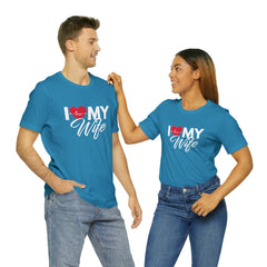 I Love My Wife Shirt | Couple Love T-Shirt, Pair Husband Wife Matching Shirt