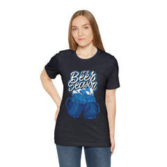 Beer Season Blue Shirt | Drink Beer Unisex T-Shirt
