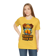 Beer Day Beach Day Shirt | Drink Beer Unisex T-Shirt