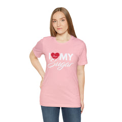 I Love My Sugar Shirt | Couple Love T-Shirt, Pair Girlfriend Boyfriend Matching Shirt