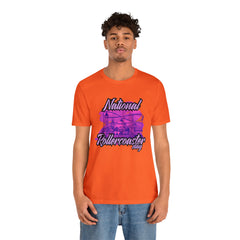 National Rollercoaster Day Pink Shirt | Carnival Ride T-Shirt