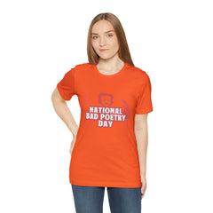 National Bad Poetry Day Shirt 3 | Poem T-Shirt
