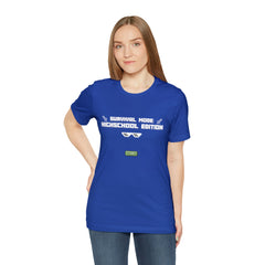 Highschool Survival Mode Shirt | Minecraft School Unisex T-Shirt