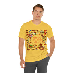 Everything Tastes Better Grilled Shirt | Grilling Love Unisex T-Shirt