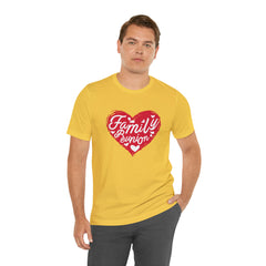 Family Reunion Heart Shirt | Family Love Unisex T-Shirt