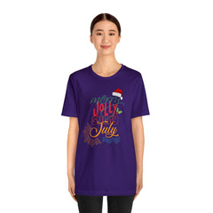 Merry Sunny July Shirt | Christmas in July Statement T-Shirt