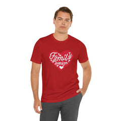 Family Reunion Heart Shirt | Family Love Unisex T-Shirt