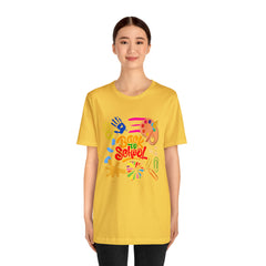 Back to School Colorful Shirt | Back to School Unisex T-Shirt
