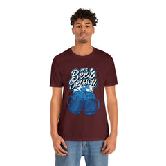 Beer Season Blue Shirt | Drink Beer Unisex T-Shirt