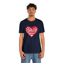 Family Reunion Heart Shirt | Family Love Unisex T-Shirt