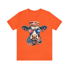 Freedom Cow Unisex Shirt | July 4th Independence Day T-Shirt