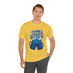 Beer Season Blue Shirt | Drink Beer Unisex T-Shirt