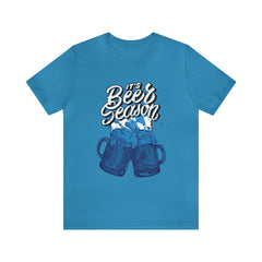 Beer Season Blue Shirt | Drink Beer Unisex T-Shirt
