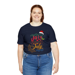 Merry Sunny July Shirt | Christmas in July Statement T-Shirt
