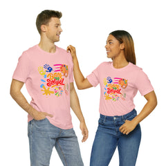 Back to School Colorful Shirt | Back to School Unisex T-Shirt