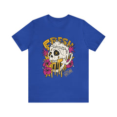 Fresh Beer Skull Shirt | Drink Beer Unisex T-Shirt