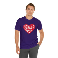 Family Reunion Heart Shirt | Family Love Unisex T-Shirt