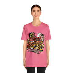 Beer and Motorcycle Shirt | Drink Beer Unisex T-Shirt