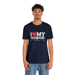 I Love My Husband Shirt | Couple Love T-Shirt, Pair Husband Wife Matching Shirt