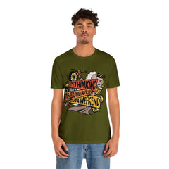 Beer and Motorcycle Shirt | Drink Beer Unisex T-Shirt