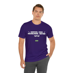 Highschool Survival Mode Shirt | Minecraft School Unisex T-Shirt