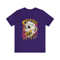 Fresh Beer Skull Shirt | Drink Beer Unisex T-Shirt