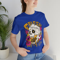 Fresh Beer Skull Shirt | Drink Beer Unisex T-Shirt
