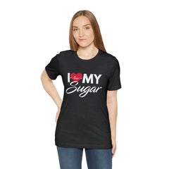 I Love My Sugar Shirt | Couple Love T-Shirt, Pair Girlfriend Boyfriend Matching Shirt