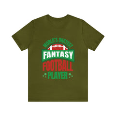 Okayest Fantasy Football Shirt | Funny Fantasy Football Unisex T-Shirt